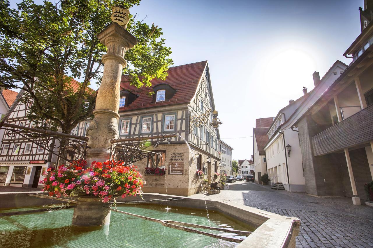 Hotel Herrmann มึนซิงเงน ภายนอก รูปภาพ